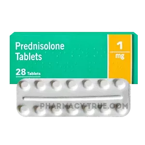 Package of Prednisolone medication